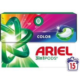 Капсулы для стирки ARIEL Color, 15стирок