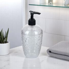 Диспенсер для мыла Bathroom, "Капли", 18 cм, пластик