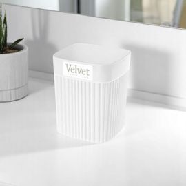 Стакан-органайзер Econova Velvet 11 cм, белый