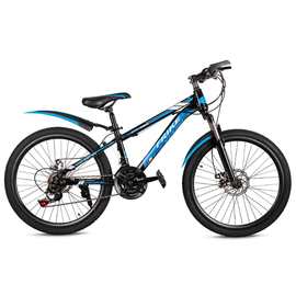 Велосипед FRIKE TY - MTB 24, черный и синий