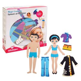 Set de creatie NORIEL "Stickere pentru baie cu moda", 40 elemente