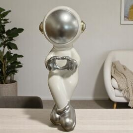 Фигурка "Космонавт" 30 см, керамика