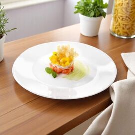 Блюдо BORMIOLI ROCCO Grangusto белое, стеклокерамика, 33 см