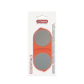 Oglinda TITANIA, pliabila,  rotunda, culori asortate, 14 x 6 cm