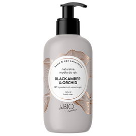 Sapun lichid BEBIO Black Amber@Orchid, cu orhidee, 300 ml