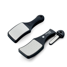Pemza pentru calcaie STYLE NAILS, 2 in 1, din metal