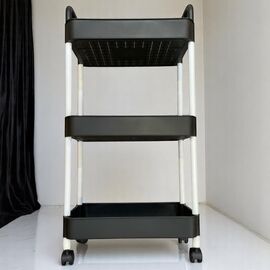 Полка на колесах 6003, 3 уровня, цветная, 83 x 42 см