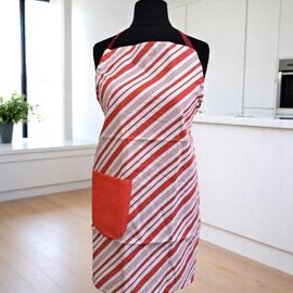 Кухонный фартук BUMBACEL Red Stripe, 65x70