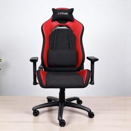 Scaun de birou/gaming TRUST Gaming Chair GXT 714R Ruya - Black/Red, 150kg / up to 195cm