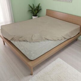Простынь BUMBACEL PREMIUM Satin, BEIGE Double, SF1706, 200x220 cм