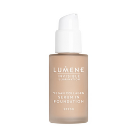 Fond de ten LUMENE Vegan Collagen Serum in Foundation SPF30, nuanta 2, 30 ml