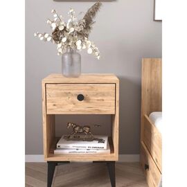 Прикроватная тумба REMAKS Zambak 1 C Atlantic Oak