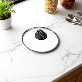 Capac din sticla CUCINA Marea 22 cm