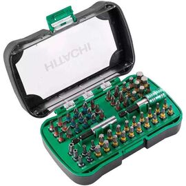 Набор из 60 бит с 2 удлинителями для шуруповерта HIKOKI