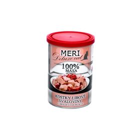 Корм FALCO MERI cubes of lean muscle, для кошек, консерва, 400 г