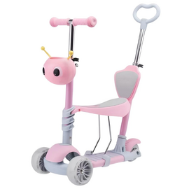 Trotineta 4PLAY Snail, roz