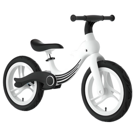 Bicicleta fara pedale pliabila 4PLAY Dolphin, negru si alb