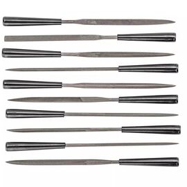 Set de pile pentru metal TOPEX, 10 bucăți, 140x3 mm, 06A015