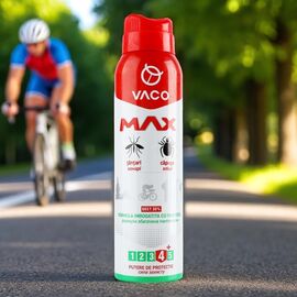 Aerosol impotriva tintarilor, capuselor si musculitelor VACO MAX DEET 30%, cu pantenol, 100 ml