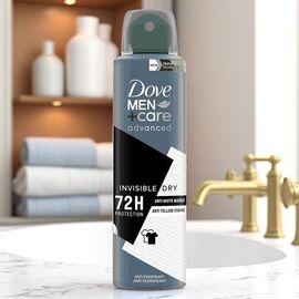 Deodorant DOVE Deo Men +Care Advanced Invizibil Dry, 150 ml