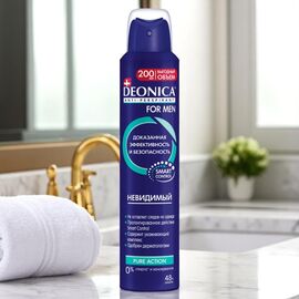 Антиперспирант DEONICA, For Men, невидимый, 200 мл