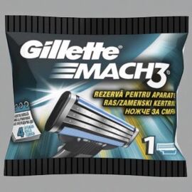 Кассета GILLETTE MACH3 3 лезвия, 1 шт