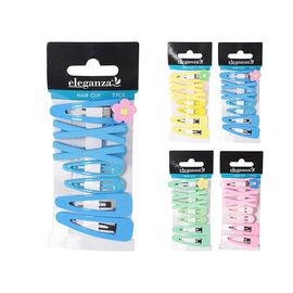Set agrafe Eleganza Clip, 6.5 cm, metal,  7 buc