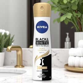 Дезодорант NIVEA B&W Silky Smooth, спрей, 150 мл