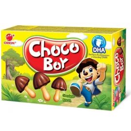 Печенье-грибочки в шоколаде Orion CHOCO BOY, 45 гр