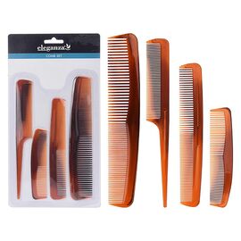 Set de piepteni Eleganza, blister, 4 buc