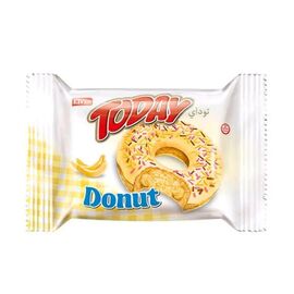 Пончик со вкусом банана TODAY Donut Banana 35 гр