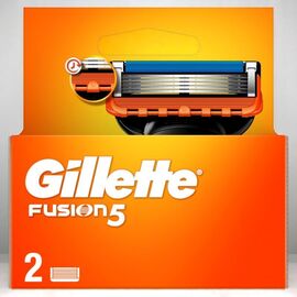 Кассеты GILLETTE FUSION 5 лезвий, 2 шт