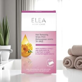 Восковые полоски ELEA для лица, 20шт.