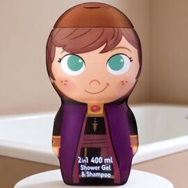 Гель для душа детский AIR-VAL Frozen Anna, 2 в 1, 400 мл