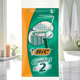 Бритвенный станок BIC c 2 лезвиями Comfort, 5 шт