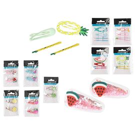 Set agrafe Eleganza Fructe/Animale, 5.5 cm, 2/4 buc