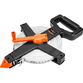 Ruletă de măsurare NEO, fibră de sticlă, 50m, 68-051