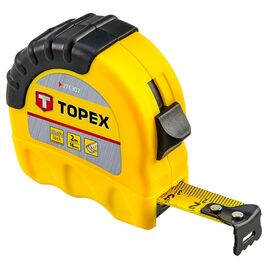 Рулетка TOPEX, с фиксатором, Shiftlock, 2м x 16мм, жёлтая, 1 уп. – 10 шт