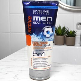 Гель после бритья 5в1 EVELINE MEN Extreme Active 200 мл