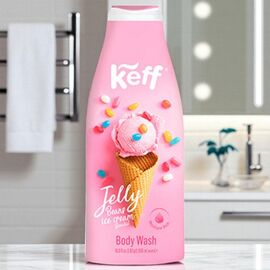 Гель-молочко для душа KEFF Jelly Beans, 700 мл