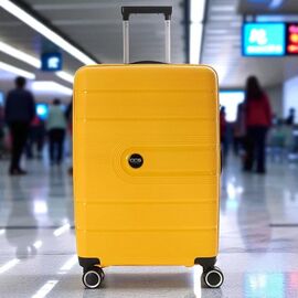 Чемодан CCS 5241, размер M, Yellow