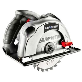 Fierăstrău circular GRAPHITE, 1200 W, Ø185 mm, 5500 rpm