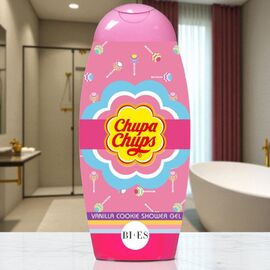 Gel de dus si Sampon 2 in 1 UP CHUPA CHUPS, Vanila, 250 ml
