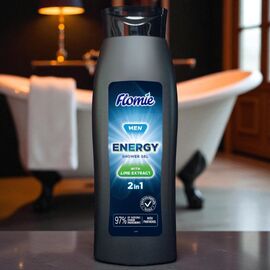 Гель для душа FLOMIE Energy 2в1, мужской, 750 мл