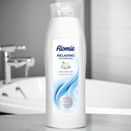 Gel de dus FLOMIE Cotton Milk, pentru femei, 750 ml