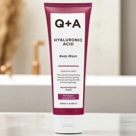 Гель для тела Q+A Hyaluronic Acid Body Wash, с гиалуроновой кислотой, очищающий, 250мл