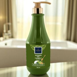 Gel de dus FAMIREL, ulei de masline si miere, 750 ml