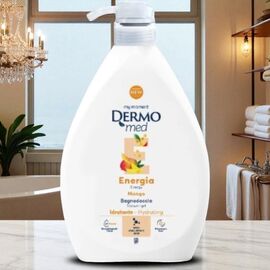 Gel de dus DERMOMED Energia Mango, cu dozator, 1 l