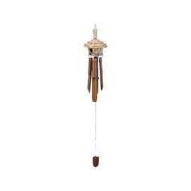 Clopoțelul de vânt H&S, bambuc, 16х45 cm