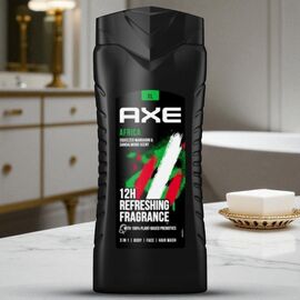 Гель для душа и шампунь AXE AFRICA, 400 мл